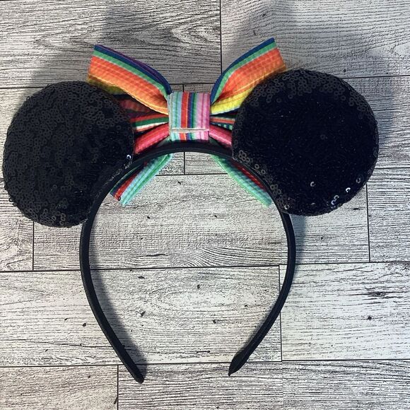 Disney Coco Minnie Ears Headband, Flower & Butterfly  Mouse Ears - Picture 2 of 4